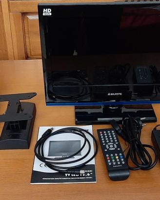 Tv+digitale terrestre+supporto per tv 12v x camper