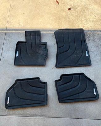 tappetini gomma BMW x3 x4