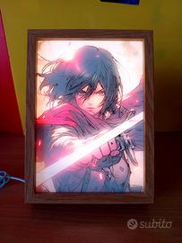 Lampada cornice luminosa mikasa Ackermann