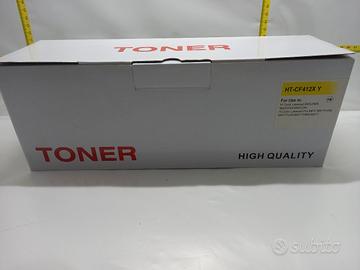 Cartuccia Toner Gialla HP HT-CF412X Y