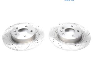 DISCHI FRENO FORATI E SCANALATI PER PEUGEOT