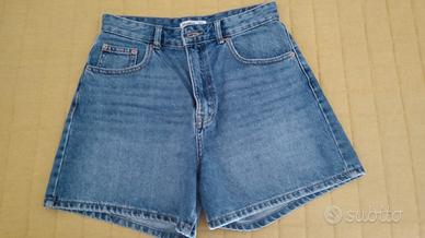Pantaloncino Pull&Bear, Denim, Taglia M, Donna