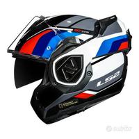 CASCO MOTO ADVANT LS2 RIBALTABILE A 180 GRADI.