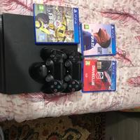 PlayStation 4 + accaunt fortnite 