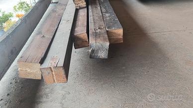 travi in legno 10x10