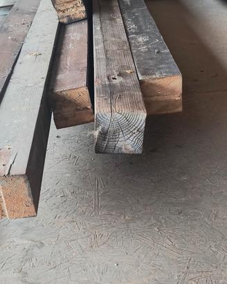 travi in legno 10x10