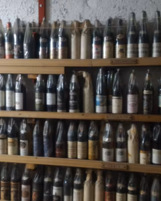 BOTTIGLIE DI VINO VINTAGE