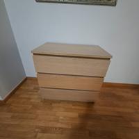 como' con 3 cassetti