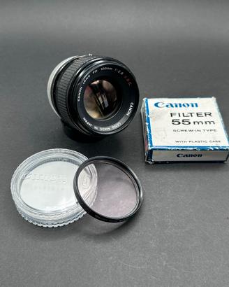 Canon Lens FD 100mm f/2.8 S.S.C.