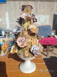 vaso fiori in ceramica 