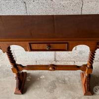 Tavolo consolle da ingresso in legno