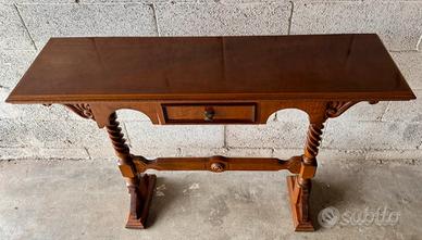 Tavolo consolle da ingresso in legno