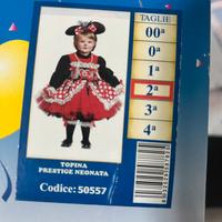 Vestito di carnvale minnie 2 anni