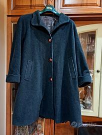 Cappotto Donna Loden Rever Collo e maniche 