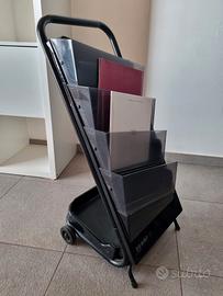 PORTARIVISTE con 4 scomparti