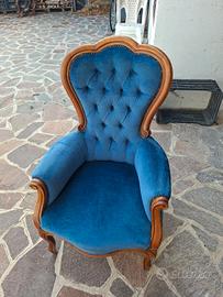 Poltrone Luigi XVI Blu