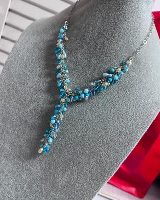Paroure azzurro