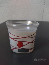 Kosta Boda B. Vallien Galaxy Red Collection vaso