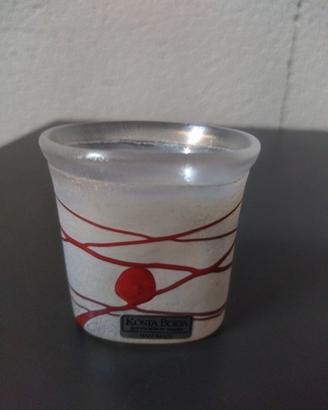 Kosta Boda B. Vallien Galaxy Red Collection vaso