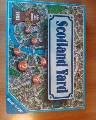 Scotland Yard gioco Ravensburger anni 80