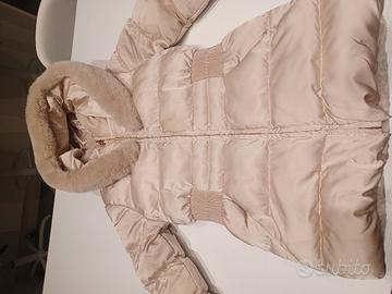 Giacca imbottita con ecopelliccia