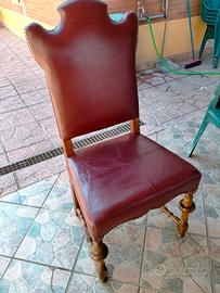 Poltrona rinascimento restaurata