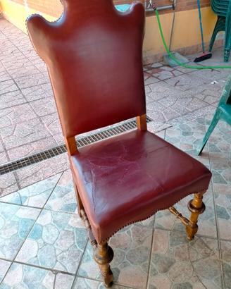 Poltrona rinascimento restaurata