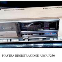 Piastra di registrazione a cassette Aiwa