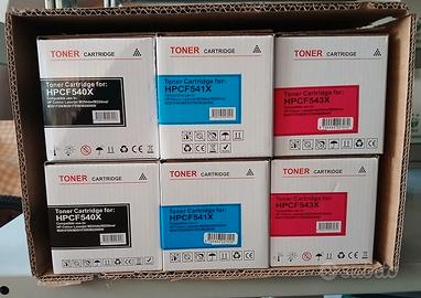 TONER HP CF540X 541X 543X