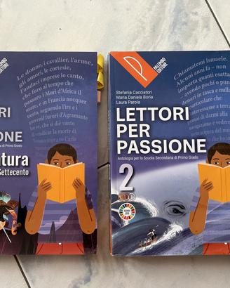 Libri antologia e letteratura seconda media