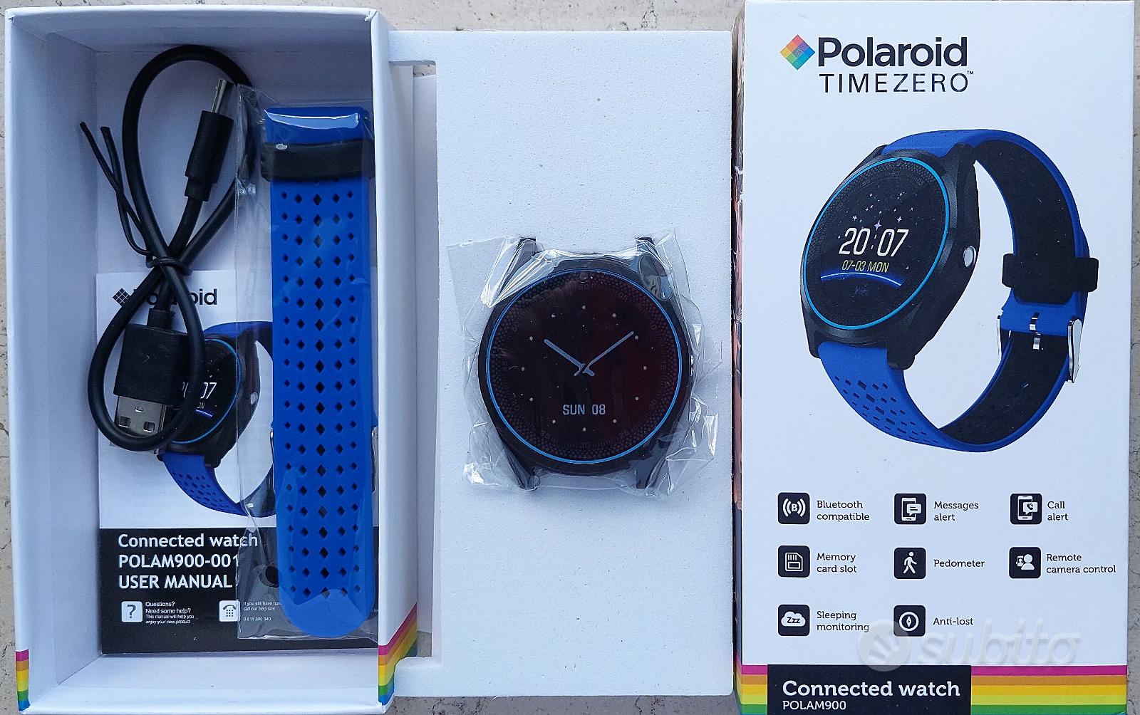 Smartwatch Polaroid TIME ZERO NUOVO Abbigliamento e Accessori In vendita a Torino