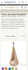 Tana pensile altalena la siesta