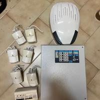 Allarme Antifurto ELIOS M4 + SIRENA + 6 SENSORI