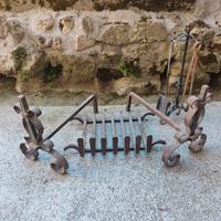 accessori in ferro battuto per camino 