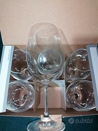 Set 6 Calici  Bohemia glass 450 ml nuovi