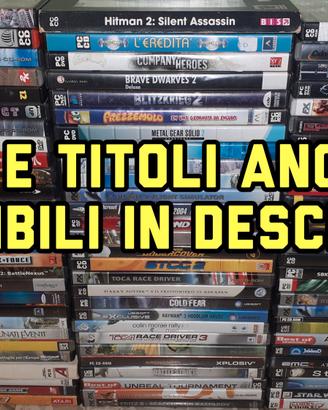 Giochi Originali per PC (Windows 95/98, Vista, XP)