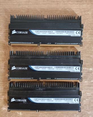RAM Corsair Dominator 12gb