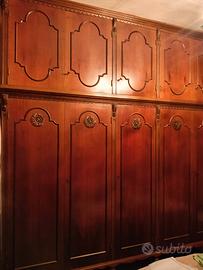 armadio in legno massello 
