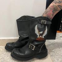 Stivali Harley Davidson jerry vintage tg.37