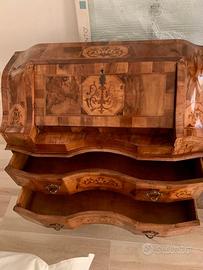 secretaire con ribalta