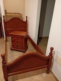 Letti in rovere