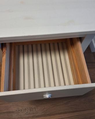 coppia cassettiere comodini hemnes ikea