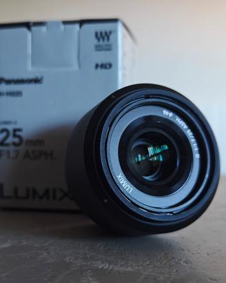 Panasonic Lumix 25mm F1.7 | H-H025