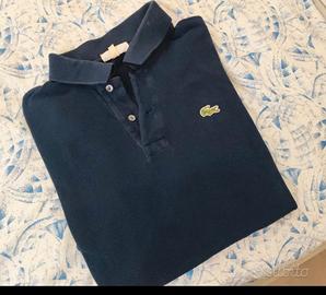 Polo chemise Lacoste vintage anni 70/80