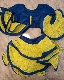 Vestito da ballo caraibico per bimba