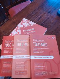 Libri test Medicina Testbusters kit completo 