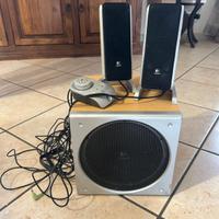 casse vintage della logitech 