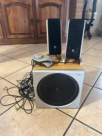 casse vintage della logitech 