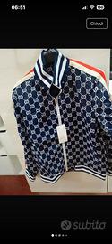 Felpa zip gucci