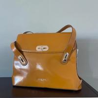 ✨ Borsa a cartella Cromia nuova - Color senape luc